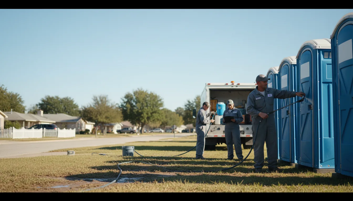 Long-Term Portable Toilet Rental in Kennard, IN near me